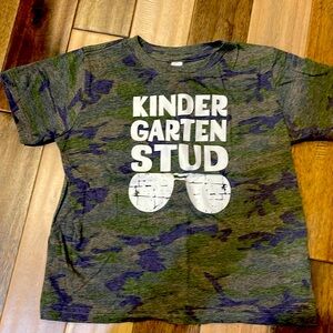 Boys kindergarten tshirt